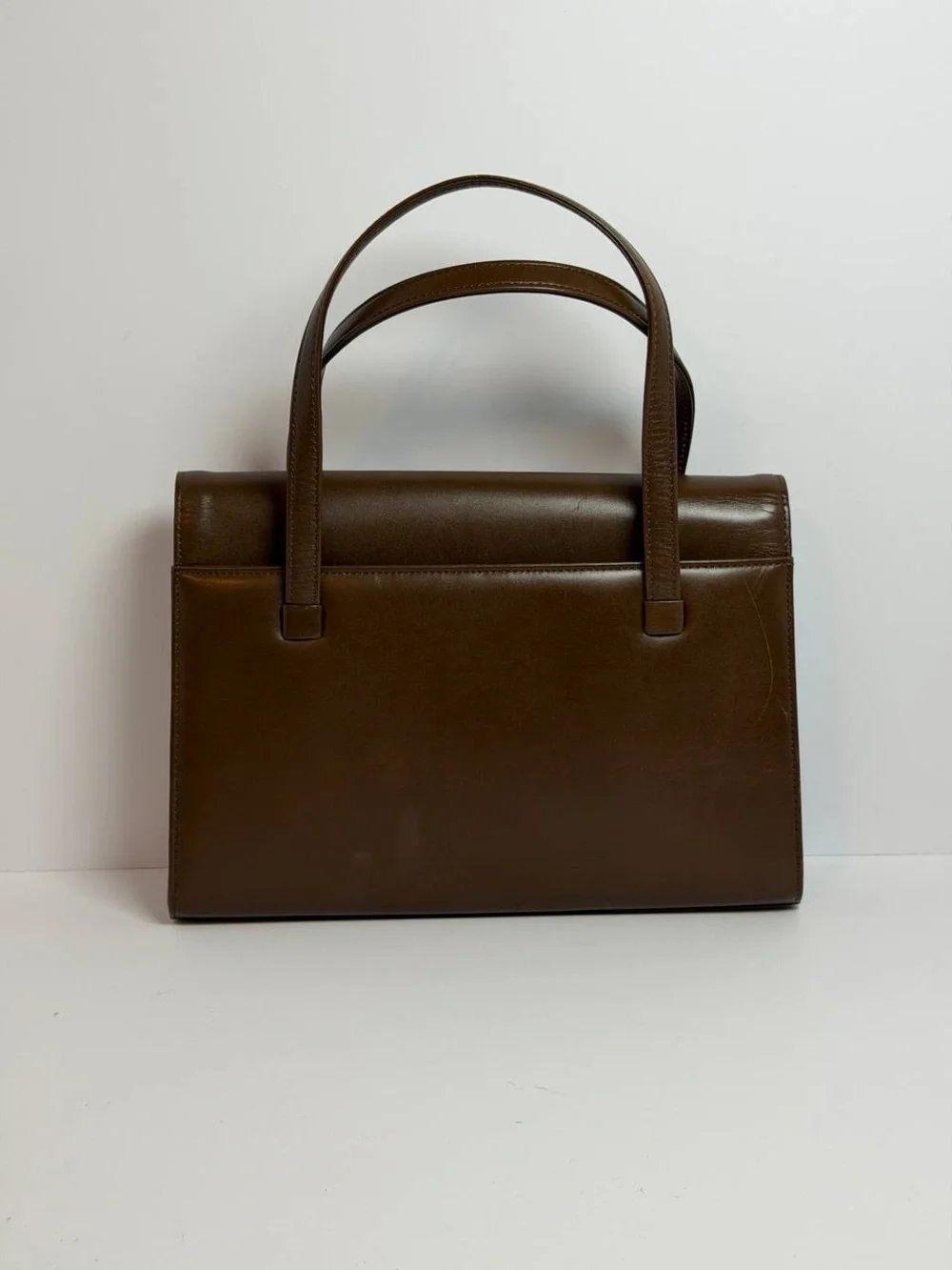 Givenchy Vintage Brown Leather HandBag Satchel
